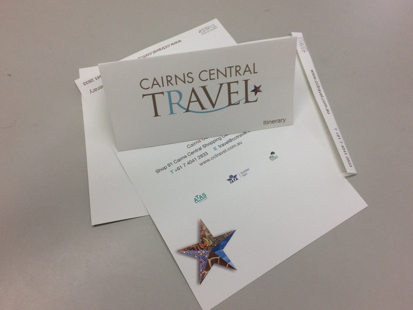 E-Ticket/Itinerary Cover